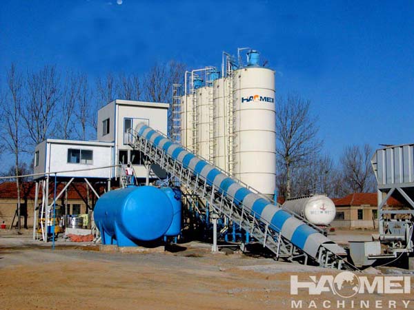 HZS90 Concrete Batching PLant