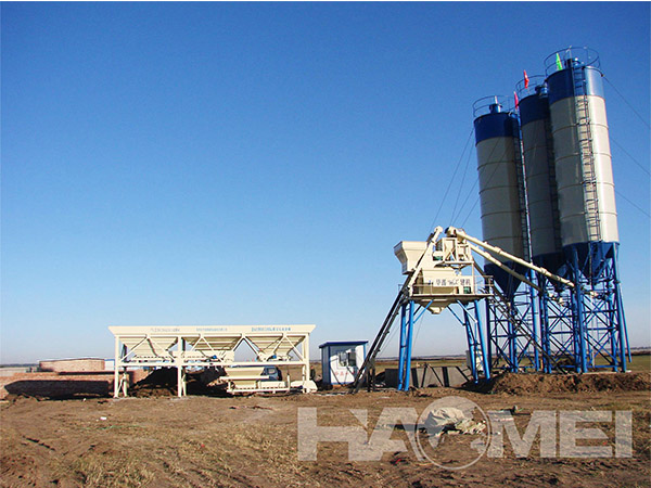 HZS25 Concrete Batching Plant，Concrete Batching Plant