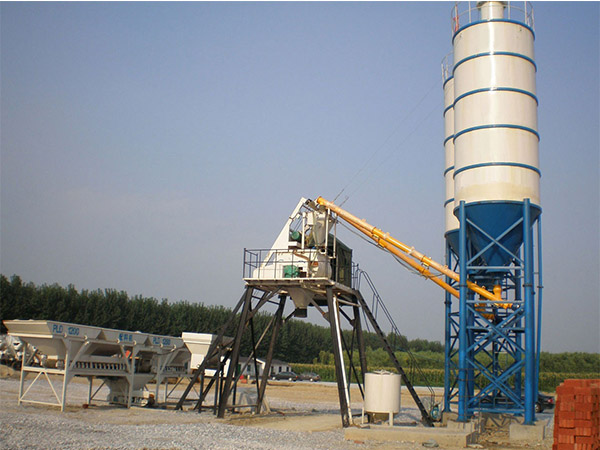 HZS60 concrete batching plant, concrete batching plant