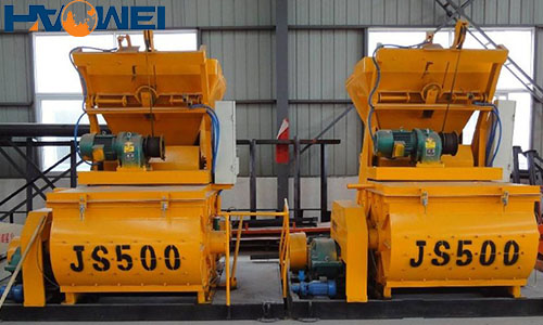 portable JS500 concrete mixer for sale