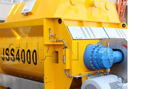 JS4000 concrete mixer capacity