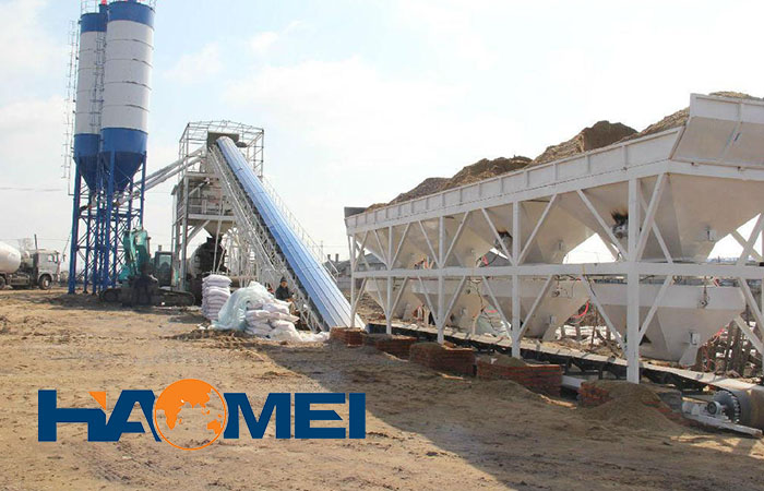 small concrete batching plant