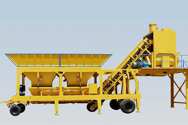 small mobile concrete batch plant