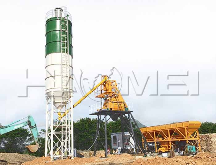 central mix concrete batch plant